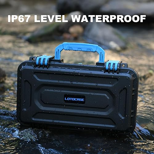 Miniatura 3 de LOTOCASE Funda rígida impermeable para DJI Osmo Action 4Osmo Action 3, funda de transporte compatible con DJI Osmo Action 4Osmo Action 3 Action