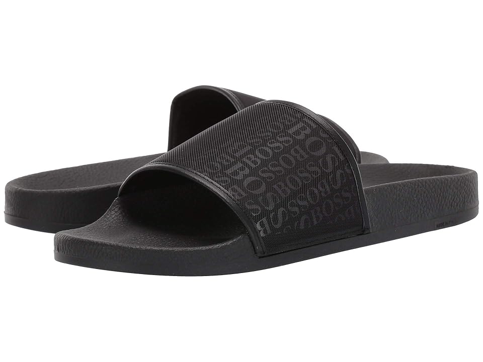 

BOSS Hugo Boss Solar Slide By BOSS (Black) Men's Shoes