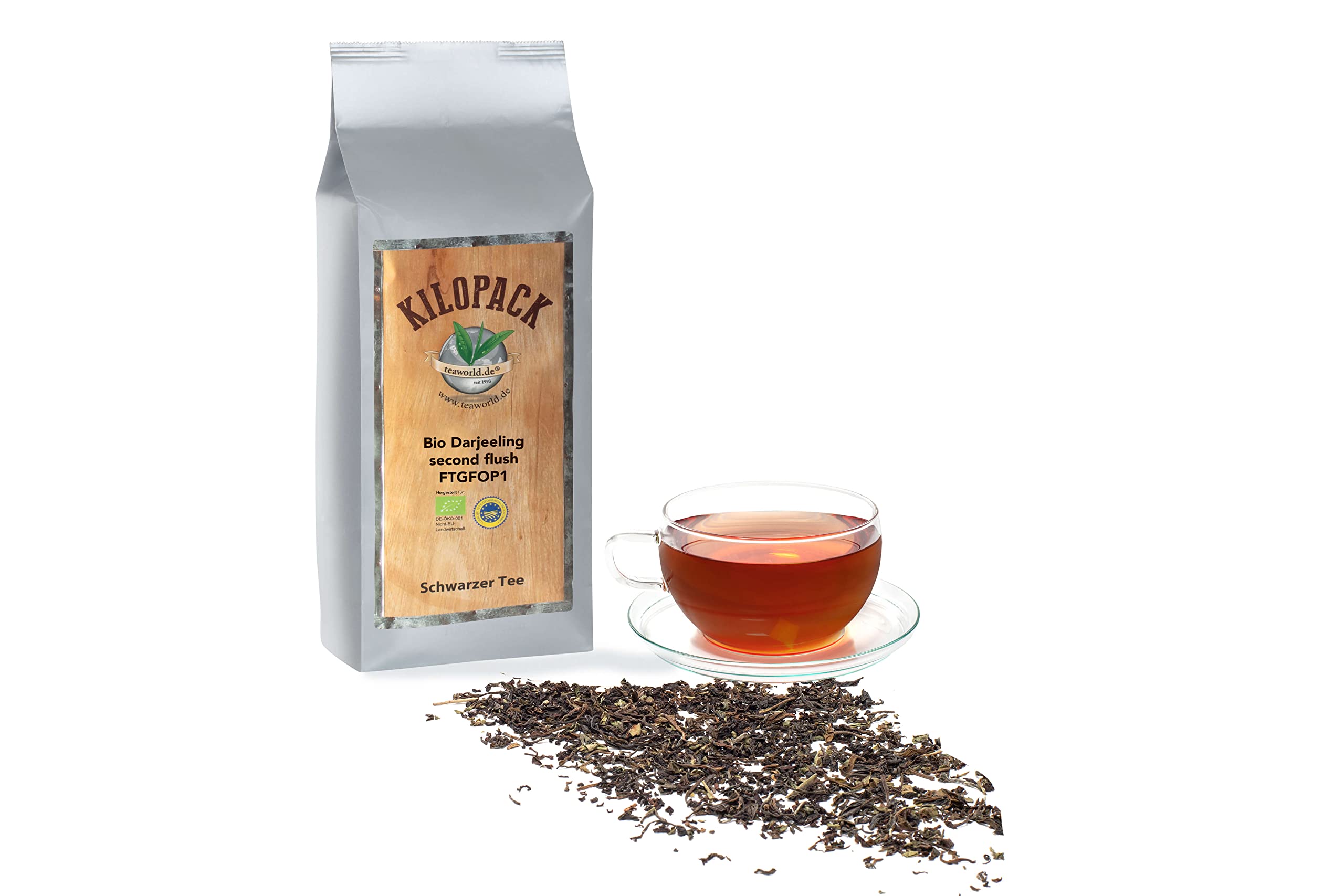 Bio Darjeeling second flush FTGFOP1 im Kilopack 1000g