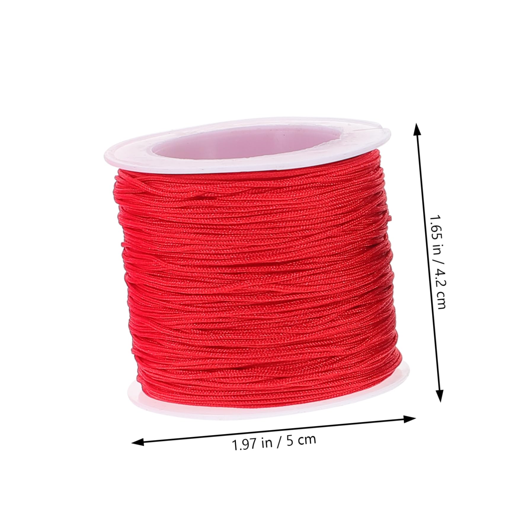 HOMSFOU 5 Sätze DIY Macrame Kordel Schmuckkordel Für Armbänder Und Bastelprojekte Farben Und Langlebig Für Handarbeiten Und Dekorationen 8 Rollen * 5