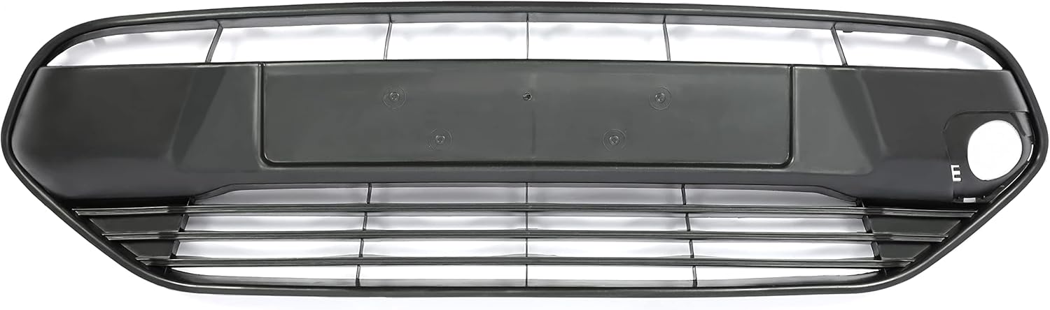 KUAFU Front Grille Compatible with 2014-2018 Ford Transit Connect Bumper Face Bar Grille Grill Replacement for FO1036172C DT1Z17E810B FO1036172 Black