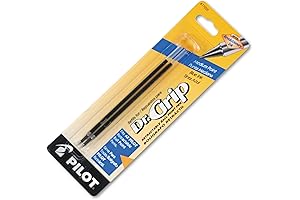 PILOT Dr. Grip Ballpoint Pen Refills: Write Smoothly with Precision