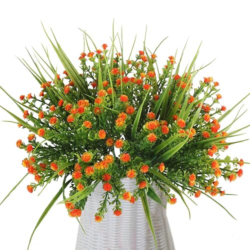 Realistic Artificial Flowers Plant In Pot Outdoor Home Office Table Decoration Floral Decor Flowers