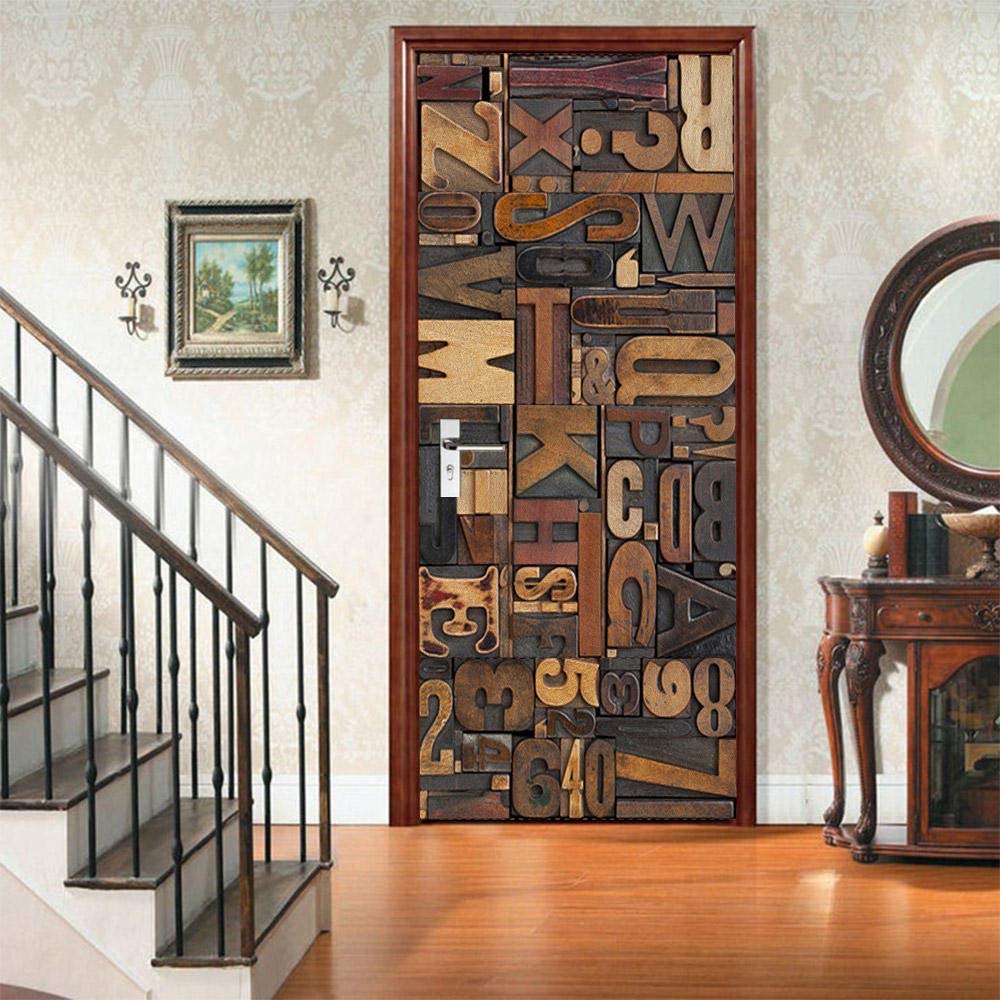 Pegatina Puerta Navidad Adhesivo Puerta 3D 77x200cm Etiqueta De La Puerta  Autoadhesivo Vinilos Murales Carteles Pegatinas De Pared Fotomural DIY  Decoraciones Para Sala De Baño Estar Dormitorio, Arte Abstracto Pegatinas  Para Puertas, image size:1000x1000