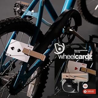 Brightz Wheel Card Bike Noise Maker Bike Sound Maker Bicycle Noise Maker Vintage Bike Accessories Bike Accessories Kids Bike Accessories Boys Bike Spoke Decorations Retro Bike Old School Bike Stuff