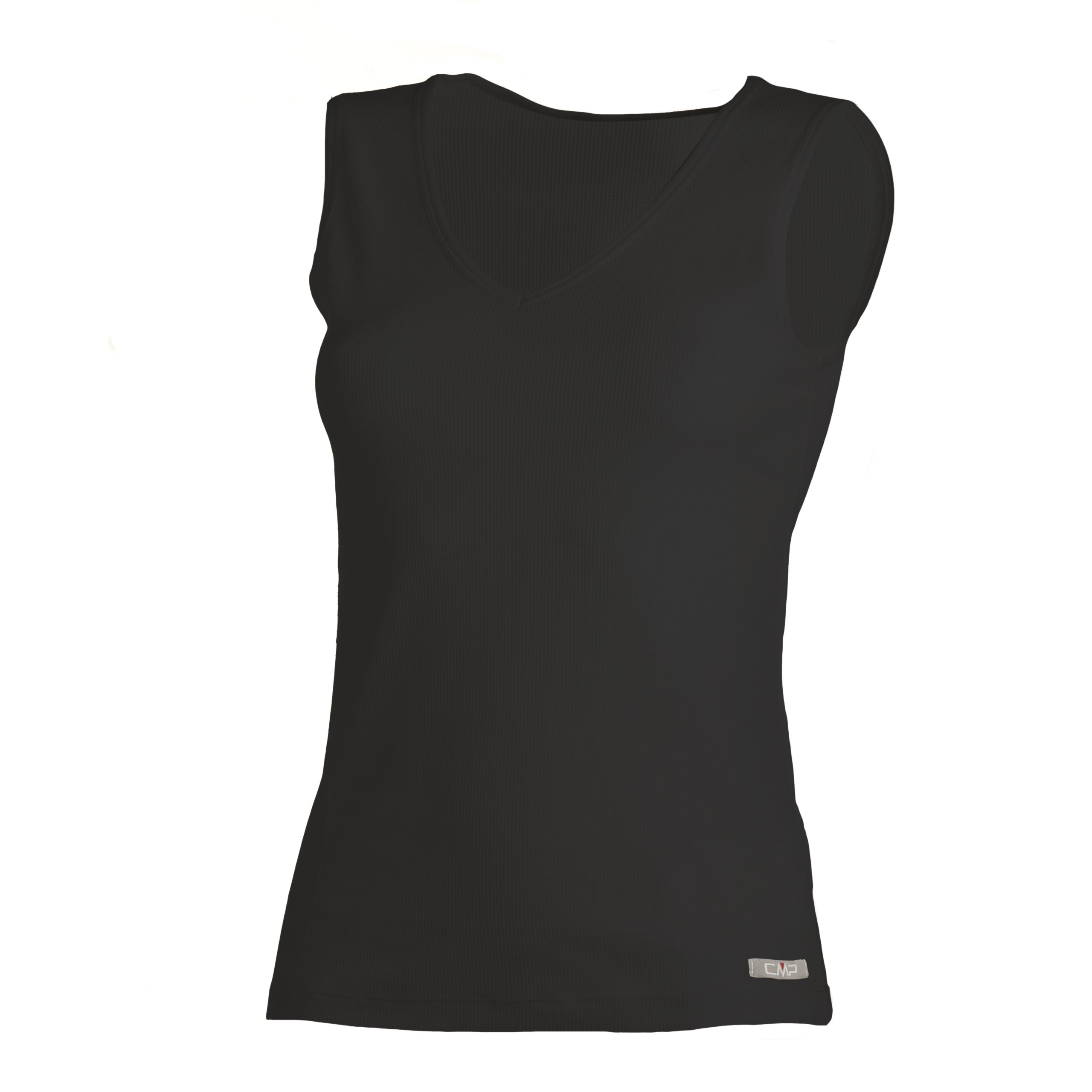 CMP Women's Underwear Sleeveless T-Shirt Nero UK XXS