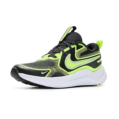 Nike Kids Cosmic Runner (Big Kid) Kids Shoes Black/Wolf Grey/Volt
