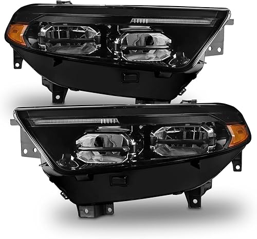 AKKON - Compatible con Ford Explorer 2020 2021 2022 LED completo con faros DRL para conductor y pasajero