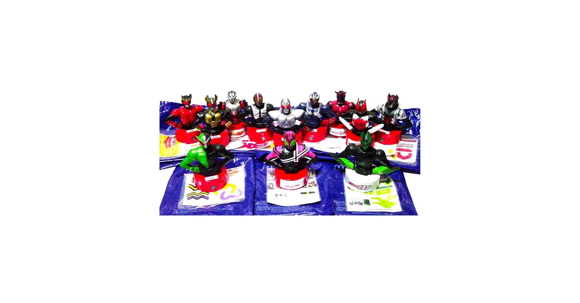 Amazon.co.jp: ハッピーセット×仮面ライダー 40周年コラボ 胸像