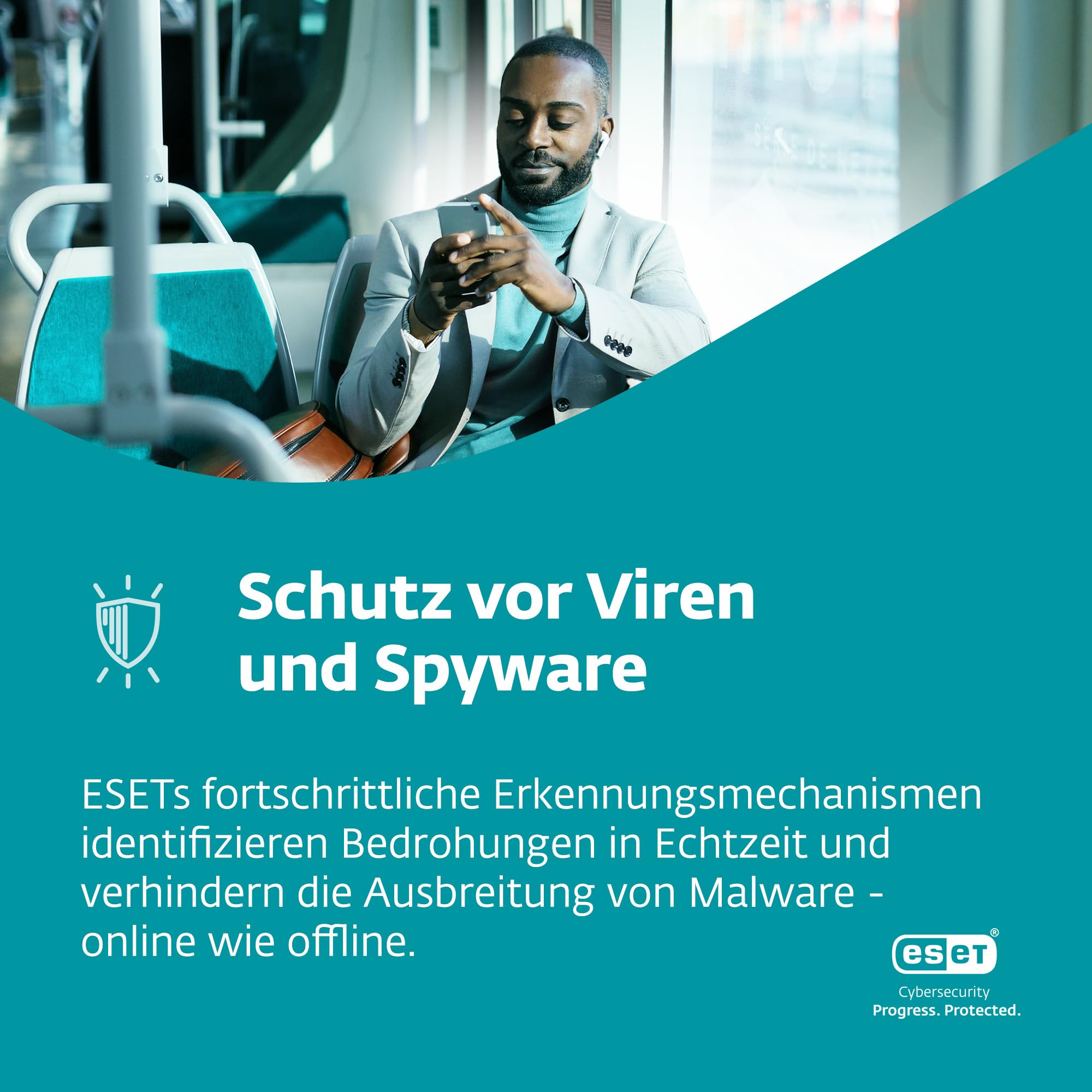 ESET NOD32 Antivirus 2026 | 3 Geräte | 1 Jahr | inklusive Gamer-Modus, Schutz vor Ransomware und Phishing, geringe Systembelastung | Windows, macOS| Offizieller deutscher Aktivierungscode per E-Mail