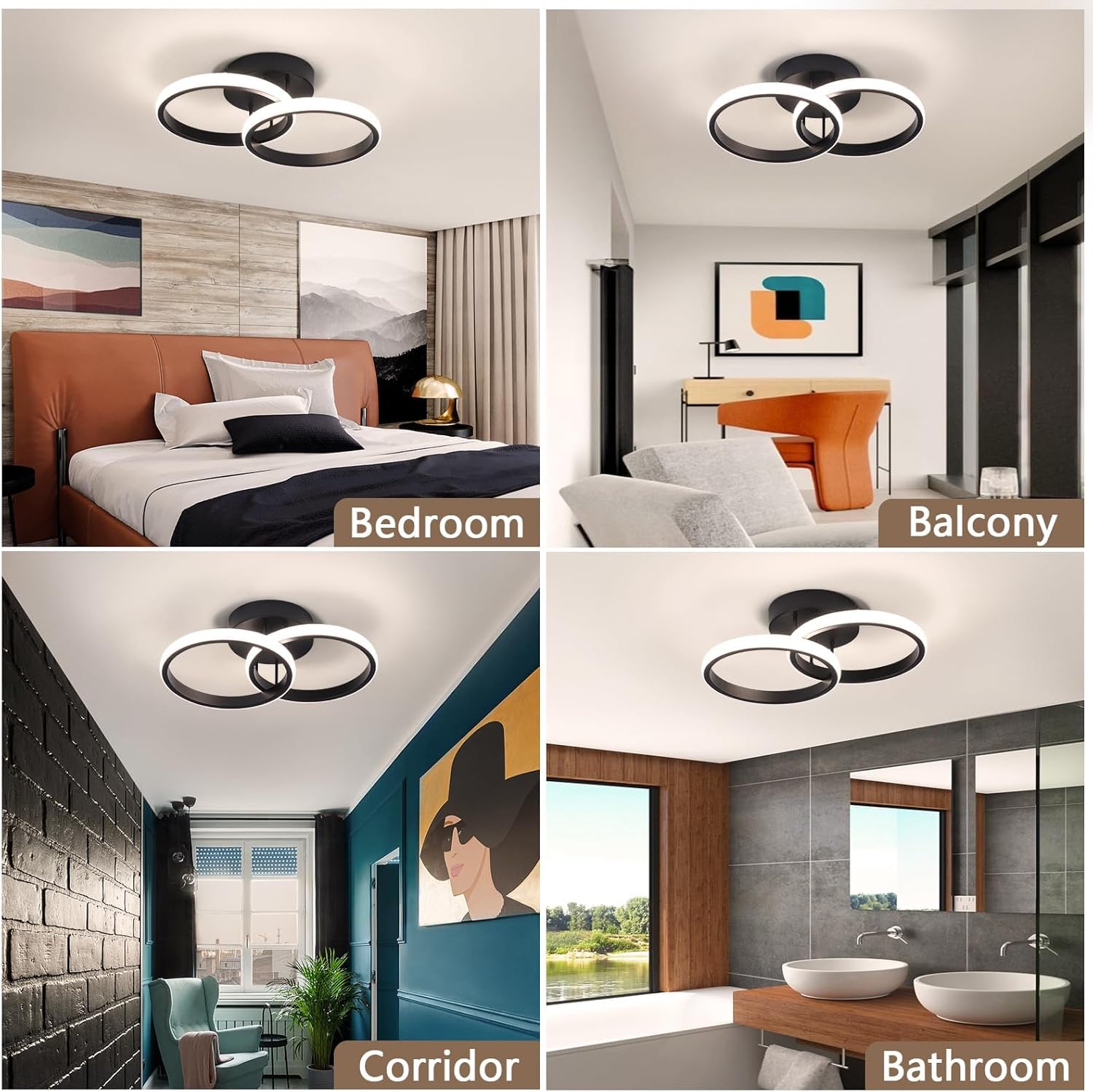 PYU LED Ceiling Light - Dimmable & Color Temp -9 PYU LED Ceiling Light - Dimmable & Color Temp -9