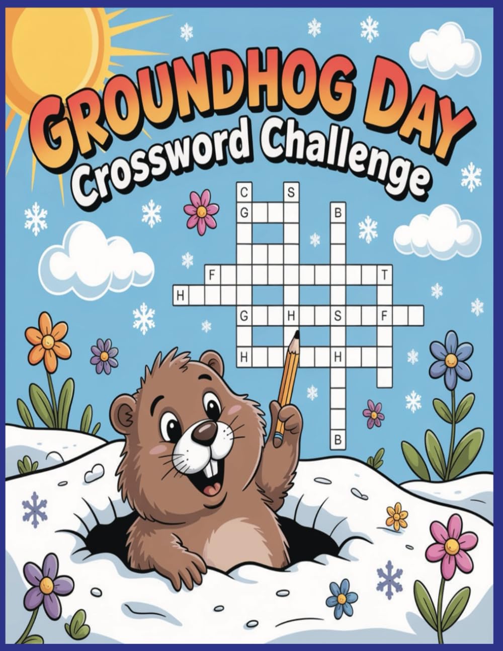 Groundhog Day Crossword Challenge: 1,200 Clues and Words Celebrating Weather Legends, Shadows, and Seasonal Fun