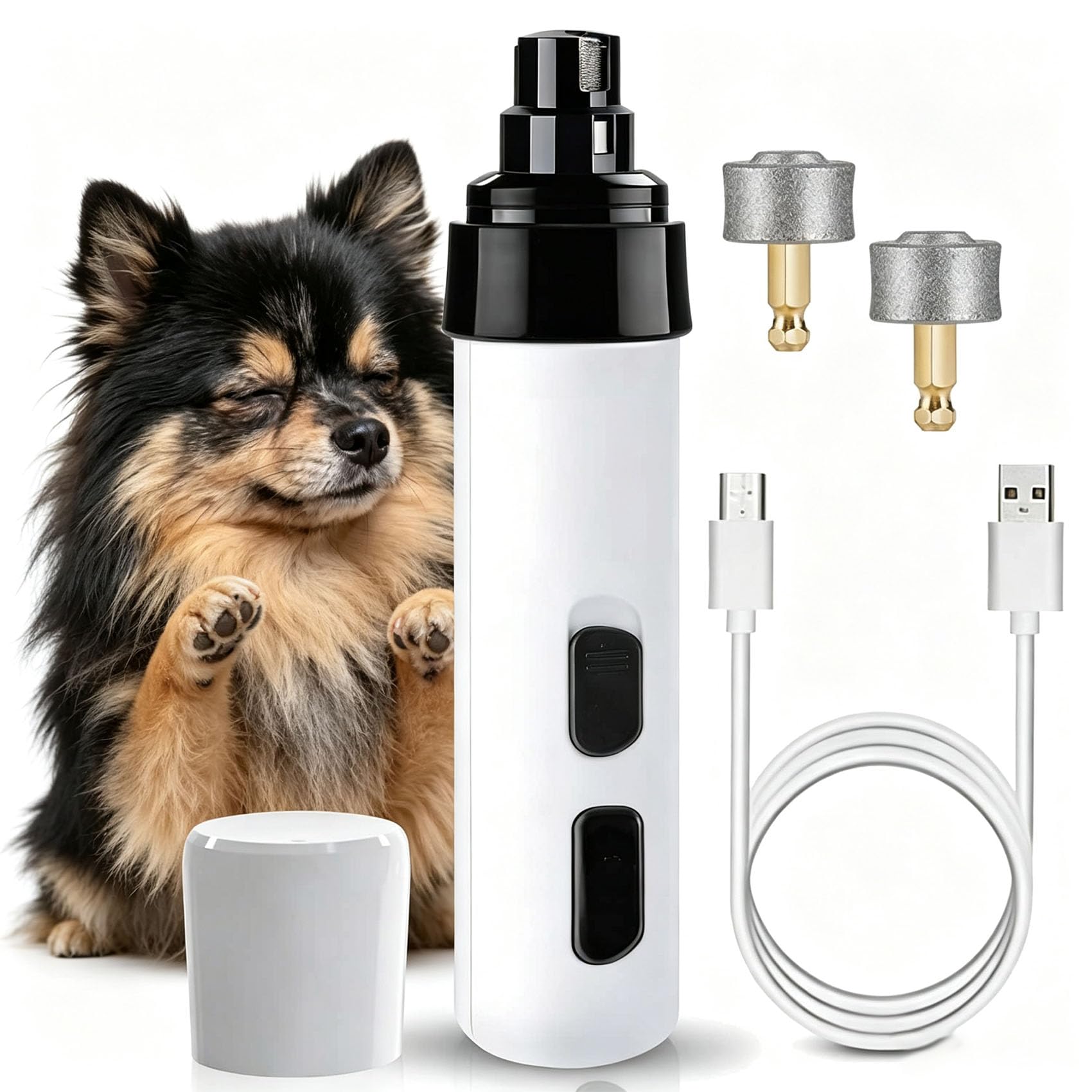 Lime Silencieuse Pro, Précis Et Faibles Vibrations Pour Tous Chien & Chat