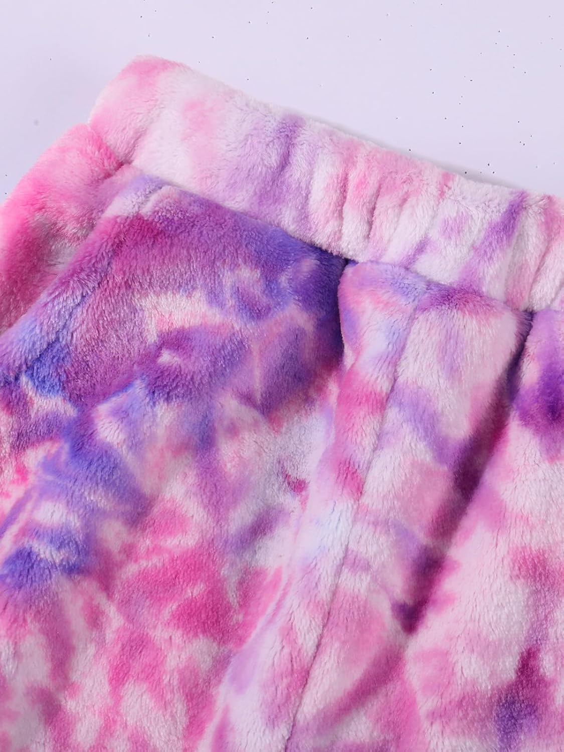 Girls 2 Piece Outfits Cozy Fleece Bear Ear Hoodie Sweatshirt & Sweatpants Set Fall Winter Warm Sweatsuit for Kids 6-14Y - Image 6