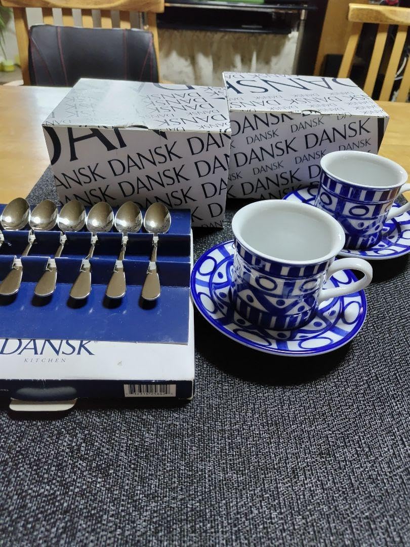 アラベスクカップ&amp;ソーサー2客 スプーン6本