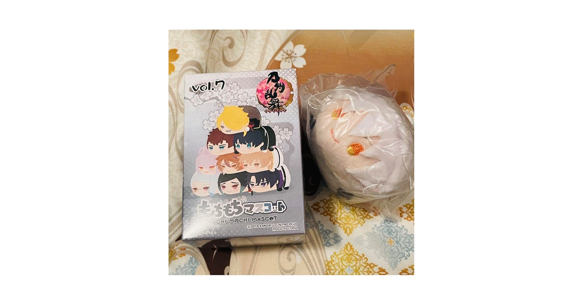 鶴丸　もちマス Amazon.co.jp: もちもちマスコット ビッグ 刀剣乱舞 鶴丸国永