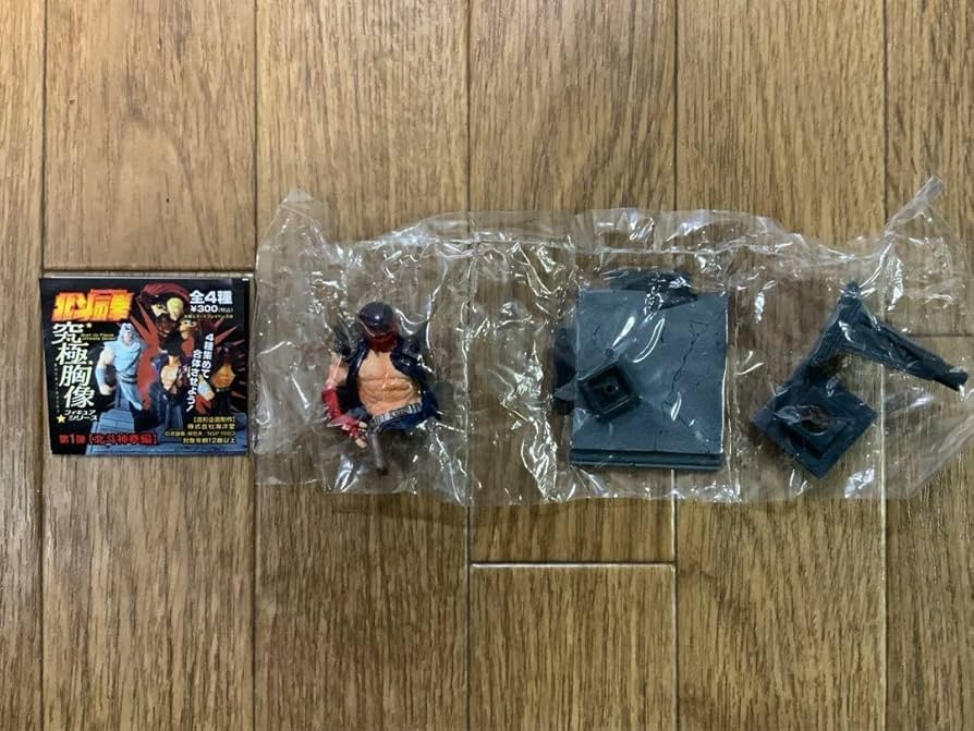 海洋堂　北斗の拳　究極胸像シリーズ　第1弾　北斗神拳　1BOX12個入　ジャンク Amazon.co.jp: 海洋堂 北斗の拳 究極胸像フィギュアシリーズ 第1