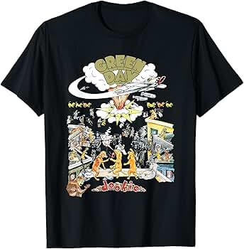 Green day レコード サイン dookie lookout シャツ Green day レコード サイン dookie lookout シャツ