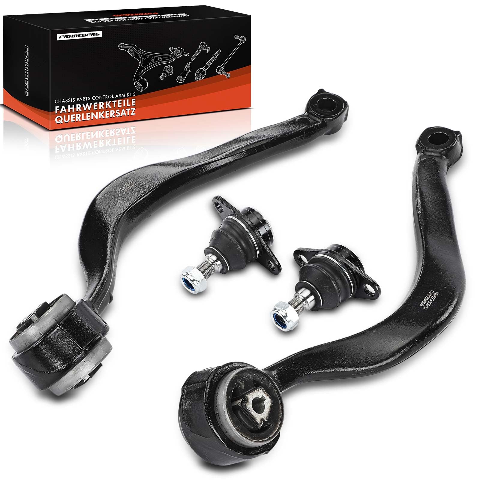 Frankberg 2x Bras de Suspension (Essieu Arrière) pour BMW X5 E53 2.9L, 3.0L, 4.4L, 4.6L, 4.8L 2000-2006 - Auto