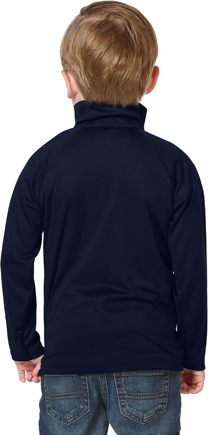 Little King NCAA Toddler Boys 1/4 Zip Pullover Wind Shirt-100% Polyester-Sizes 2T 3T 4T 5T