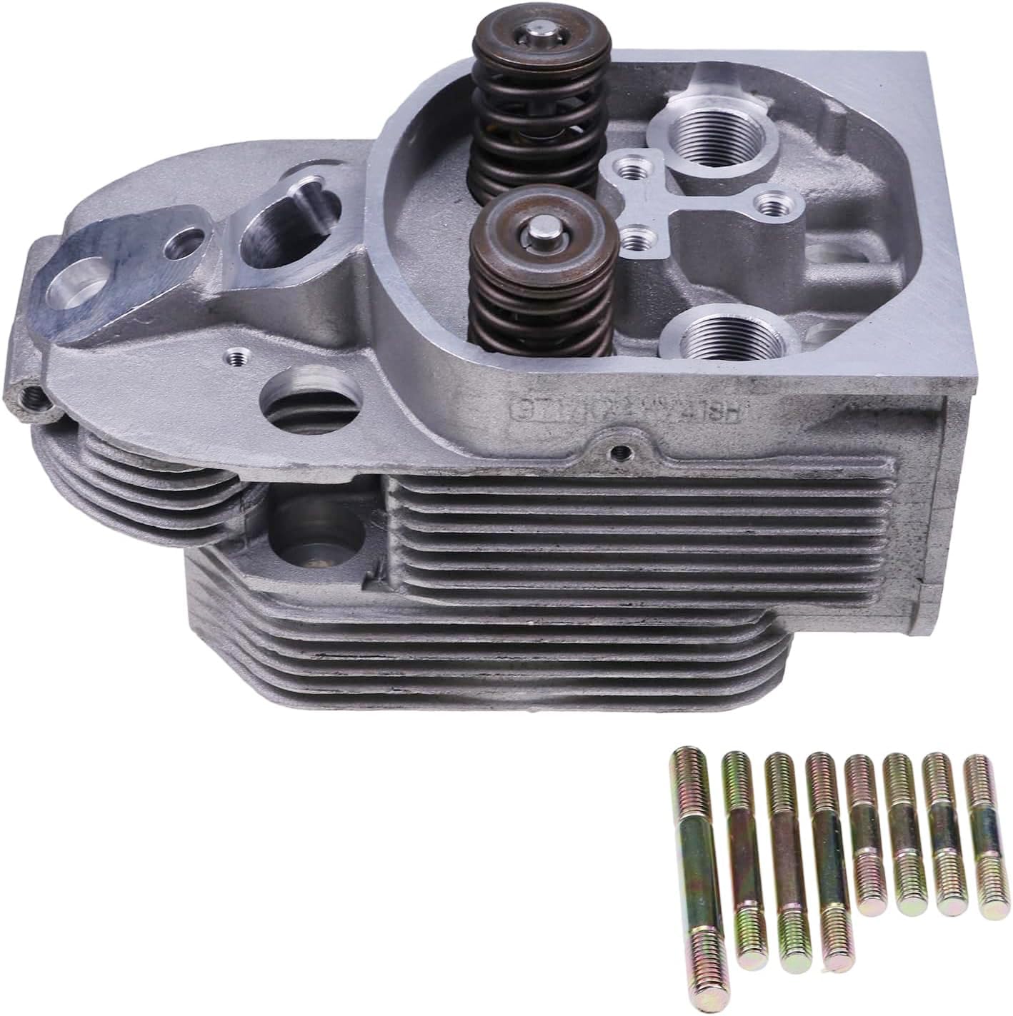 ZTUOAUMA Complete Cylinder Head with Valves 04231661 04231662 04232037 Compatible with Deutz Engine BF4L913 BF6L912 F3L913 F4L913 F6L912 F3L912 F4L912