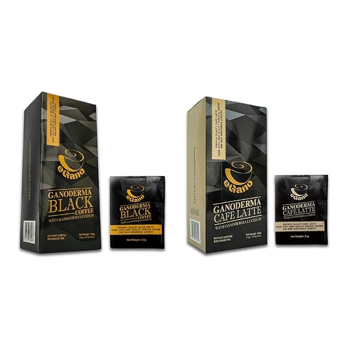 Buy MixSet of 2 Boxes eGano Premium Quality Ganoderma Coffee 1 Box Ganoderma Black Coffee