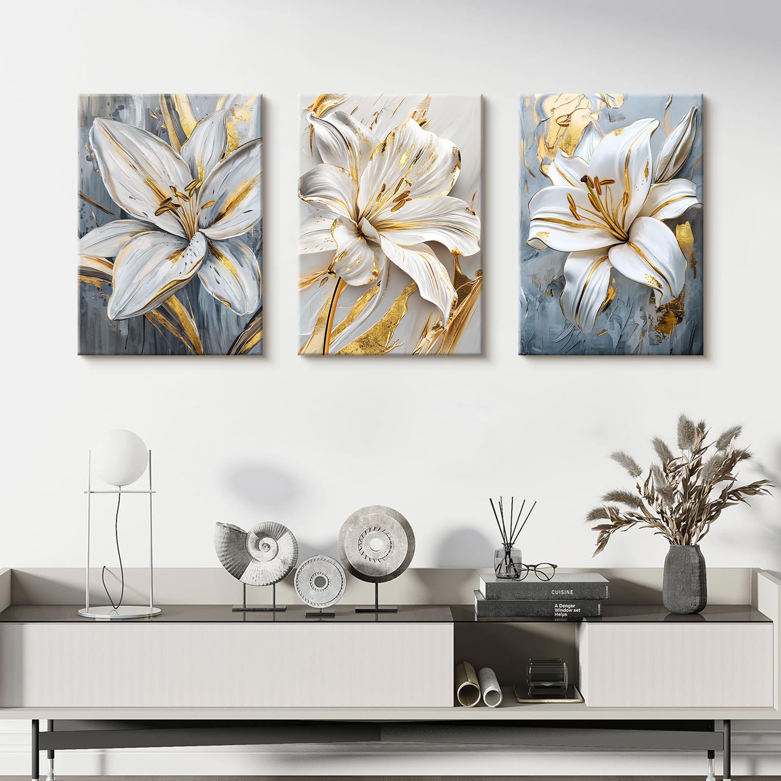 3 Pcs Wooden Framed Canvas Wall Art Set Bohemian Sage Green Canvas Prints Poster Geometric Line Beige Green Pictures for Living Room Bedroom Dinning Room Hallway Stairs Wall Decor 30x40cm x3pcs — view 329