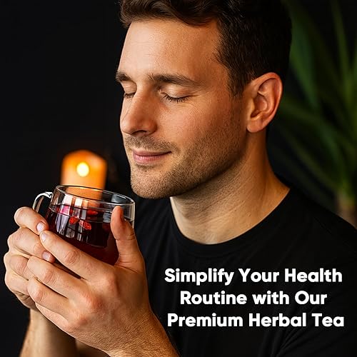 Miniatura 5 de Fórmula de Té de Riñón Ginseng Seis Tesoros, Fórmula de 10 Ingredientes Preciosos, 260gCaja Té de Ginseng Cinco Tesoros, Tés Herbales Chinos Apoyo