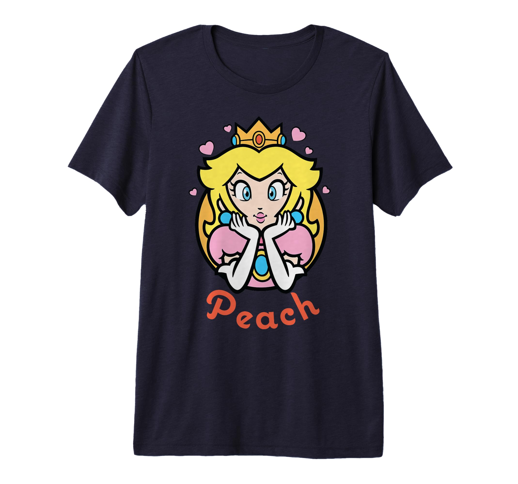 Nintendo Super Mario Princess Peach Portrait Premium T-Shirt Premium T-Shirt