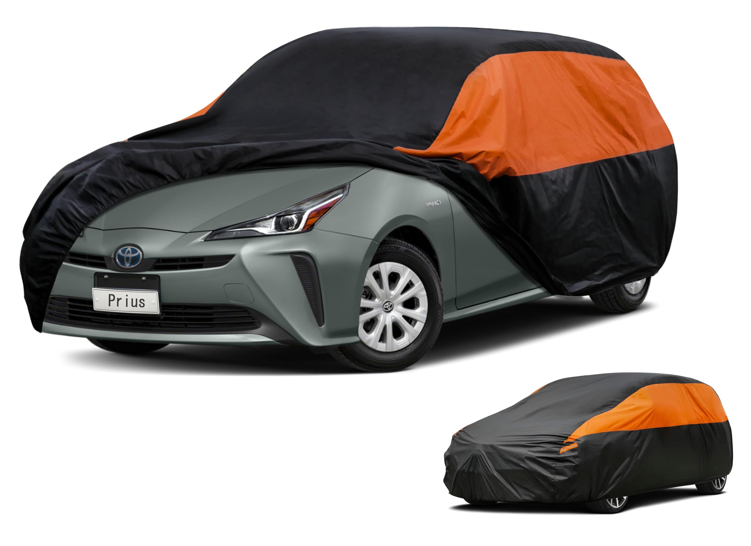 GUNHYI Waterproof Sedan Full Car Cover Custom Fit Toyota Prius Prime