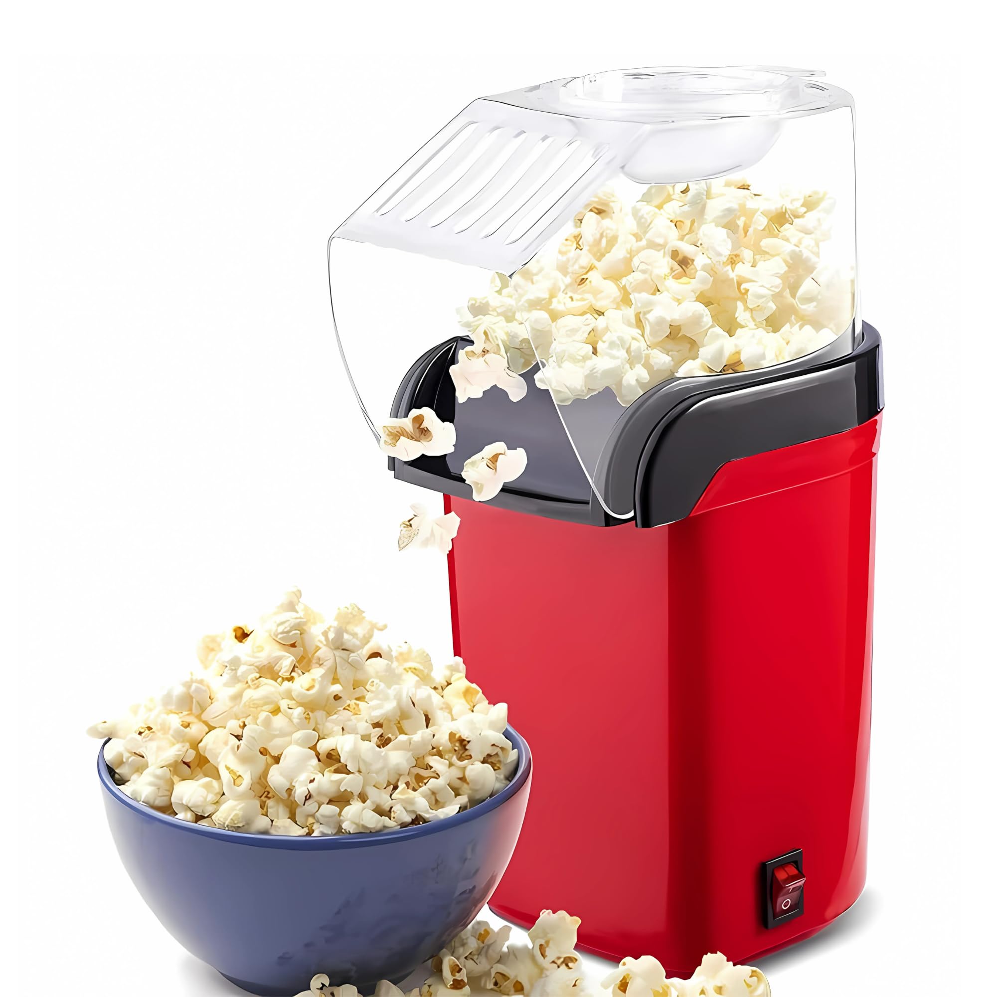 DRUMSTONE (𝟏+𝟏-𝐘𝐄𝐀𝐑 (Extended) 𝐖𝐀𝐑𝐑𝐀𝐍𝐓𝐘) PM1200 Pop Maker – Easy & Quick Popcorn Machine for Home, Office & Parties | Portable & Efficient Snack Maker-image-27