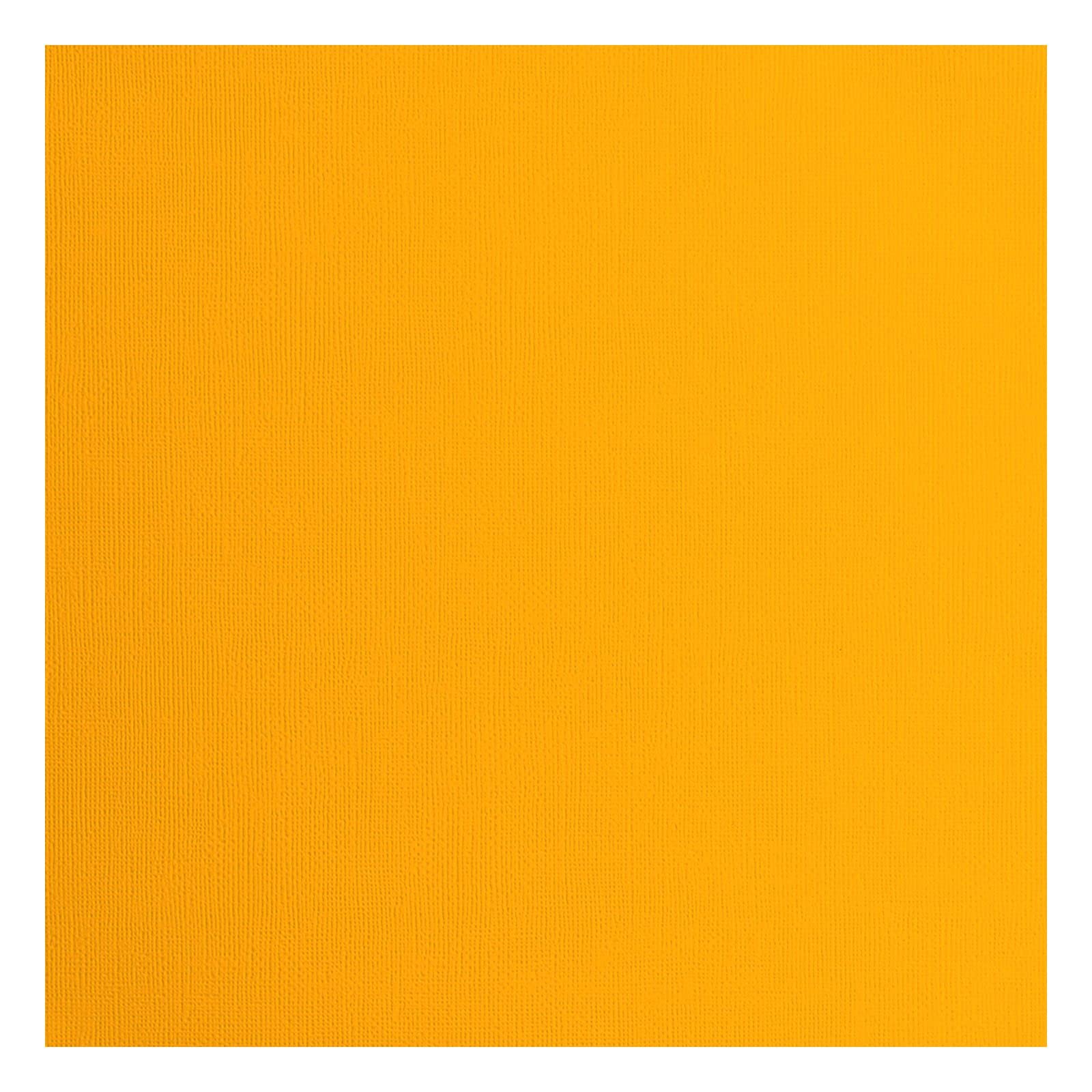 Florence Cardstock Textured, Coloured Card Making Supplies 12 x 12 inch, Orange, 20 Sheets