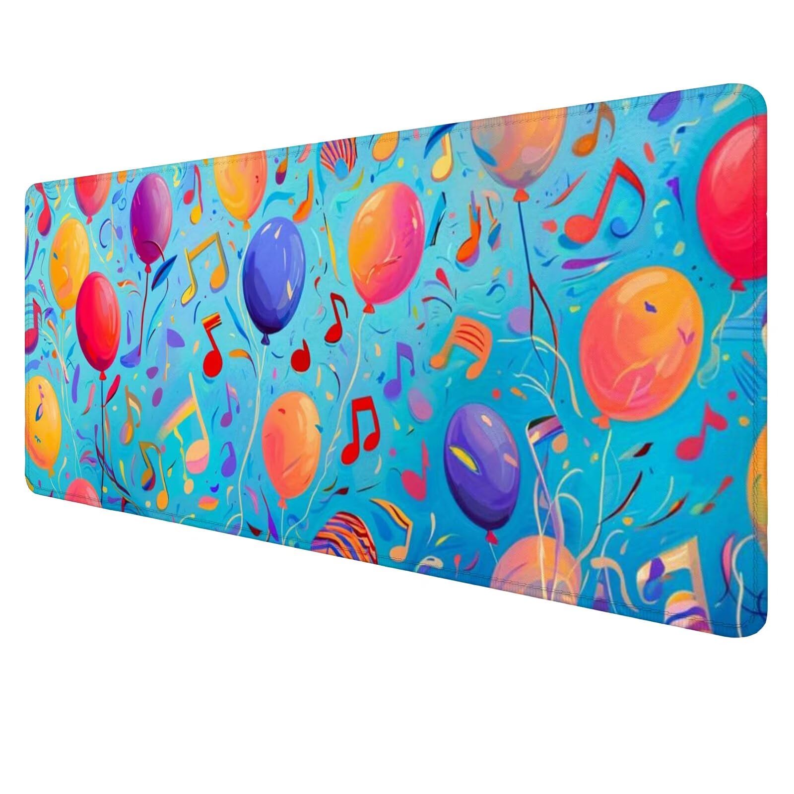 Podkładka pod mysz balonową duża podkładka na biurko dla graczy kolorowa podkładka pod mysz XXL 1600 x 800 x 3 mm niestandardowa podkładka pod mysz, ochraniacz na biurko do biura domowego mata do