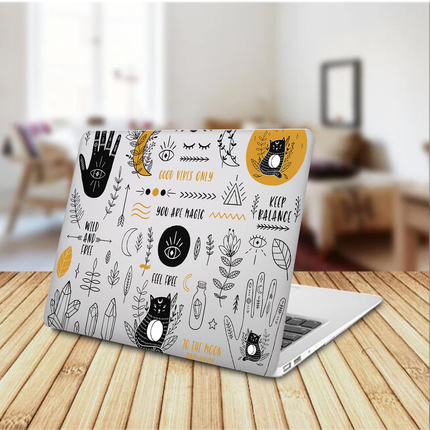 MOSISO Hülle Für MacBook 12 Zoll A1534 - Hartschale Case Schwarz 2015-2017