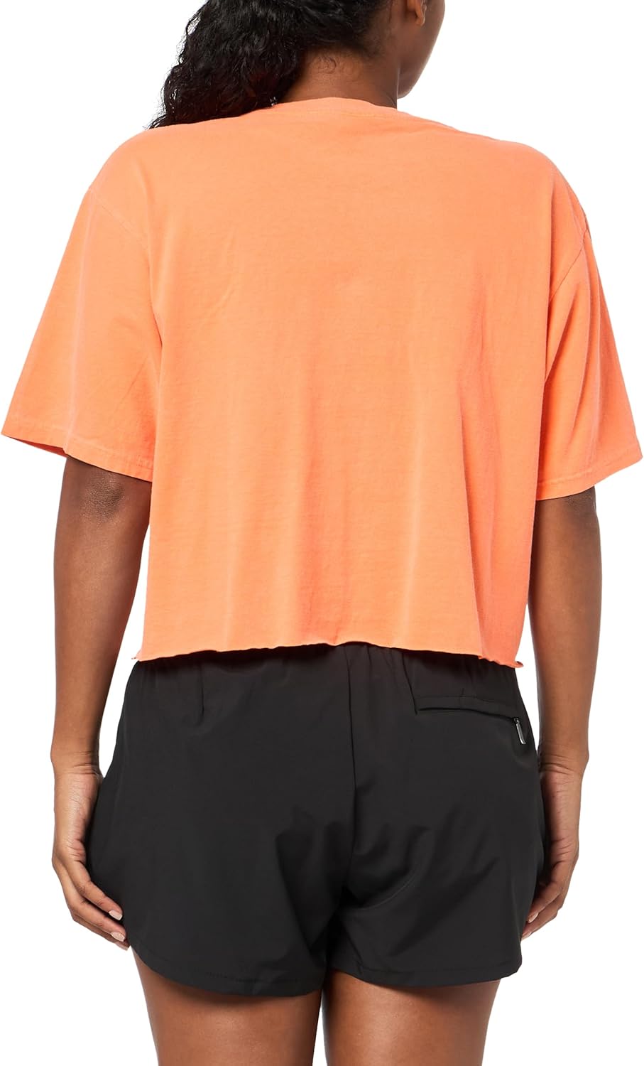 Blue 84 NBA Womens NBA Officially Licensed Women's Crop Top T-Shirt Ringspun Alternate Color - Image 2