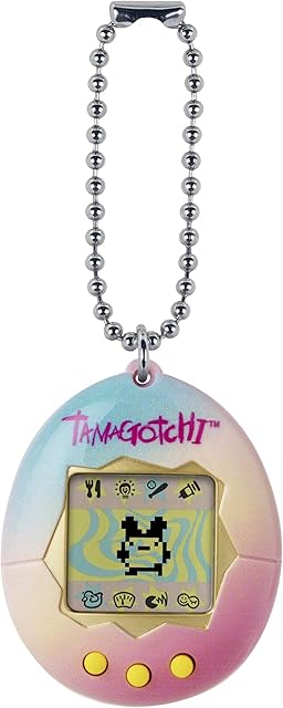 Tamagotchi 42867 Original Sahara-Feed, Care, Nurture-Virtual Pet with Chain for on The go Play