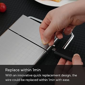 Cheese Slicer Wire, Accessories for KITCHENDAO KD20326/KD20397/KD20396/KD20403 Replaceable Wire Cheese Slicer