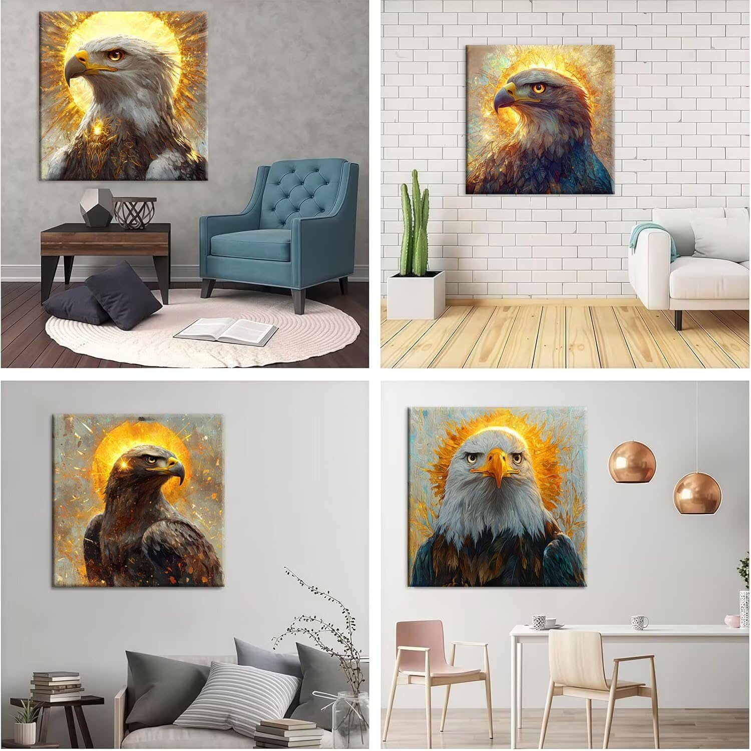 QIANLUOO Diamentowe zestawy do malowania, 5D Diamond Painting 60x60cm k-510