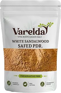VARELDA White Sandalwood Powder - Safed Chandan Lakdi Powder - Santalum Album(AAQ) (1000 Grams) Price In India