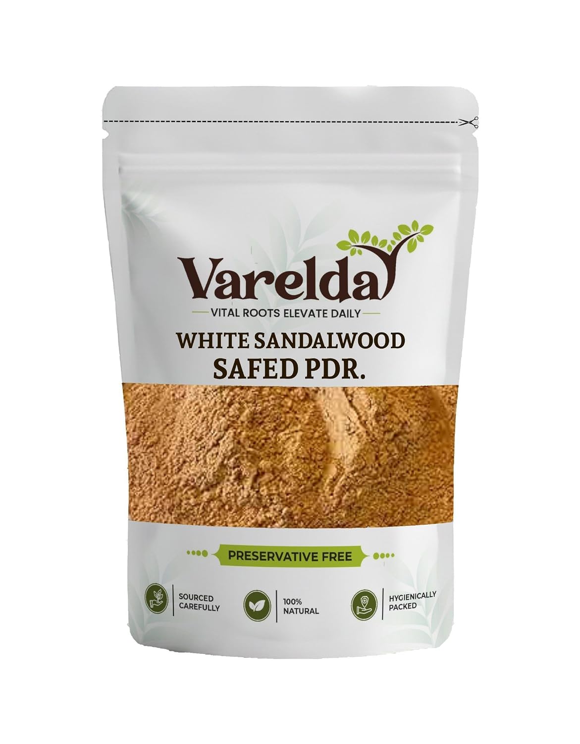 VARELDA White Sandalwood Powder - Safed Chandan Lakdi Powder - Santalum Album (1000 Grams) - Review, Price and Buying Guide