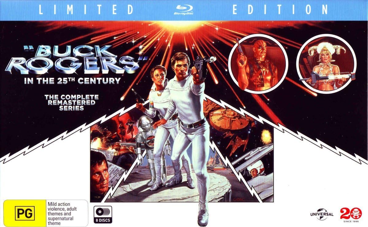 Buck Rogers in the 25th Century: The Complete Series [8-Disc Set] [1979-1981] [Blu-ray] [Region Free]