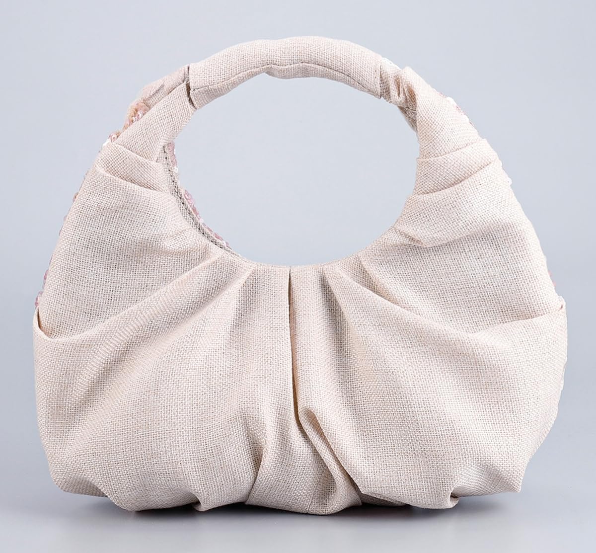 Floral Embroidery Sequin Evening Bag Women Macrame Shoulder Crossbody Purse Hobo Bags Summer Evening Clutch Purses - Image 5