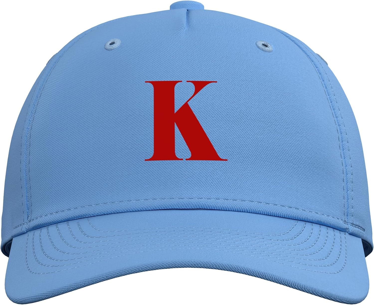 Personalized Initial Letter K Monogram Name Adjustable Baseball Hat image 2