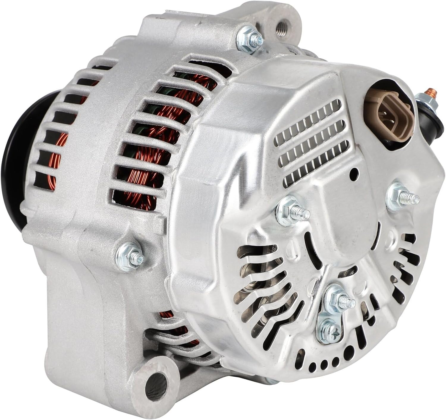 New Alternator Replacement for Caterpillar Ag. & Ind. D5G LGP 02-07 All Cat. 3046, 5.0L Caterpillar IR/IF, 110A, High Output Alternator 12875