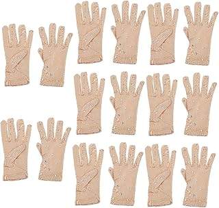 INOOMP 8 Pares Luvas De Diamante Quentes Luvas De Longboard Luvas Quentes Luvas Térmicas Luvas De Desempenho De Patinação Luva De Prática Luvas Antiderrapantes Luvas Antiderrapantes