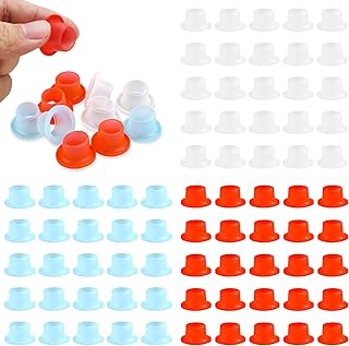 90pcs Faucet Leak-Proof Sealing Gasket, 3 Colors Faucet Gasket Washers 4-Way Universal Prevent Leakage Dripping Silicone Plug Rubber Sealing Rings for Various Plumbing Fixtures