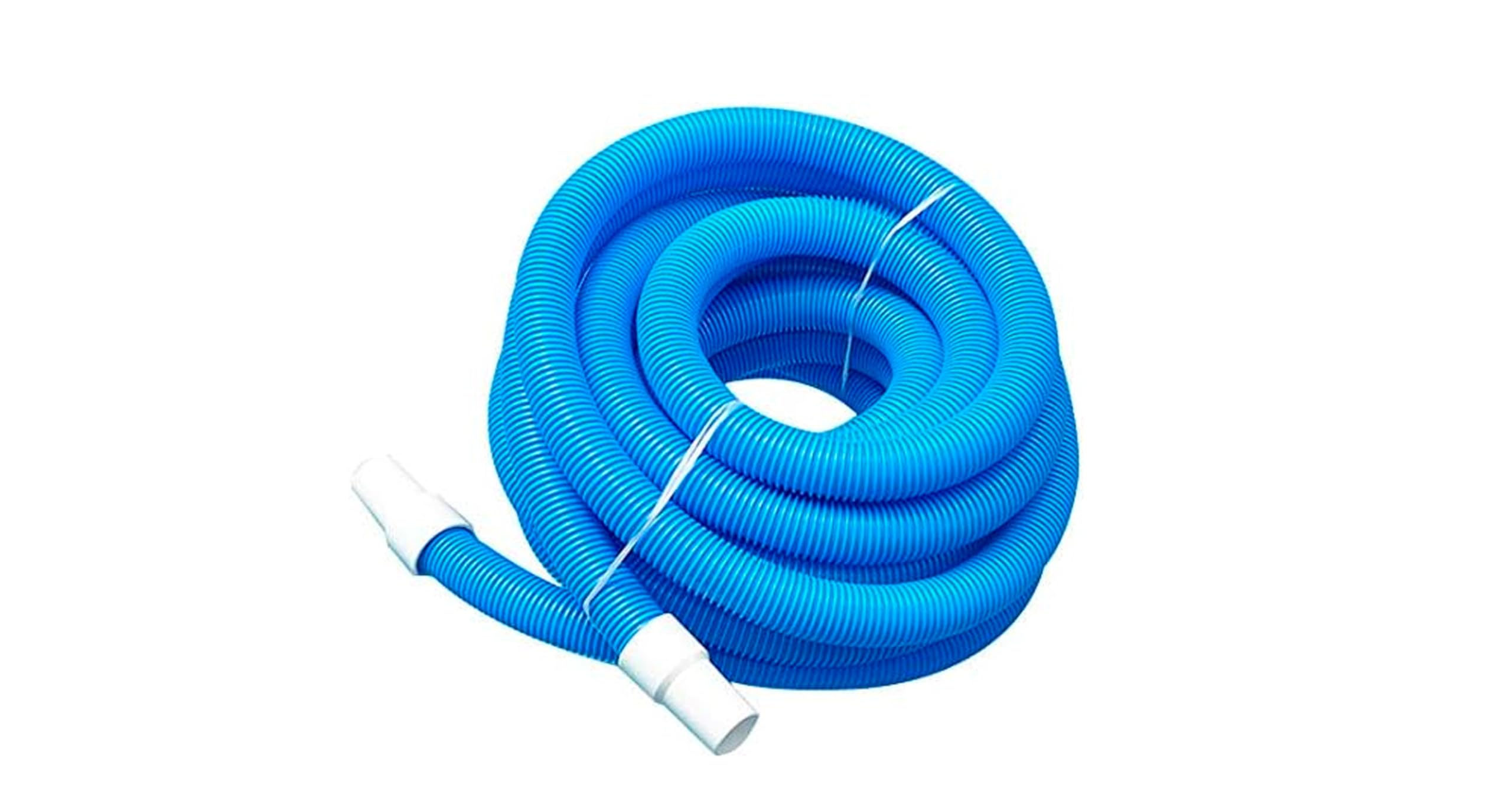 HERSIG - Manguera Flotante Piscina Grande | Manguera limpiafondos Azul 1/2-5M (38mm)