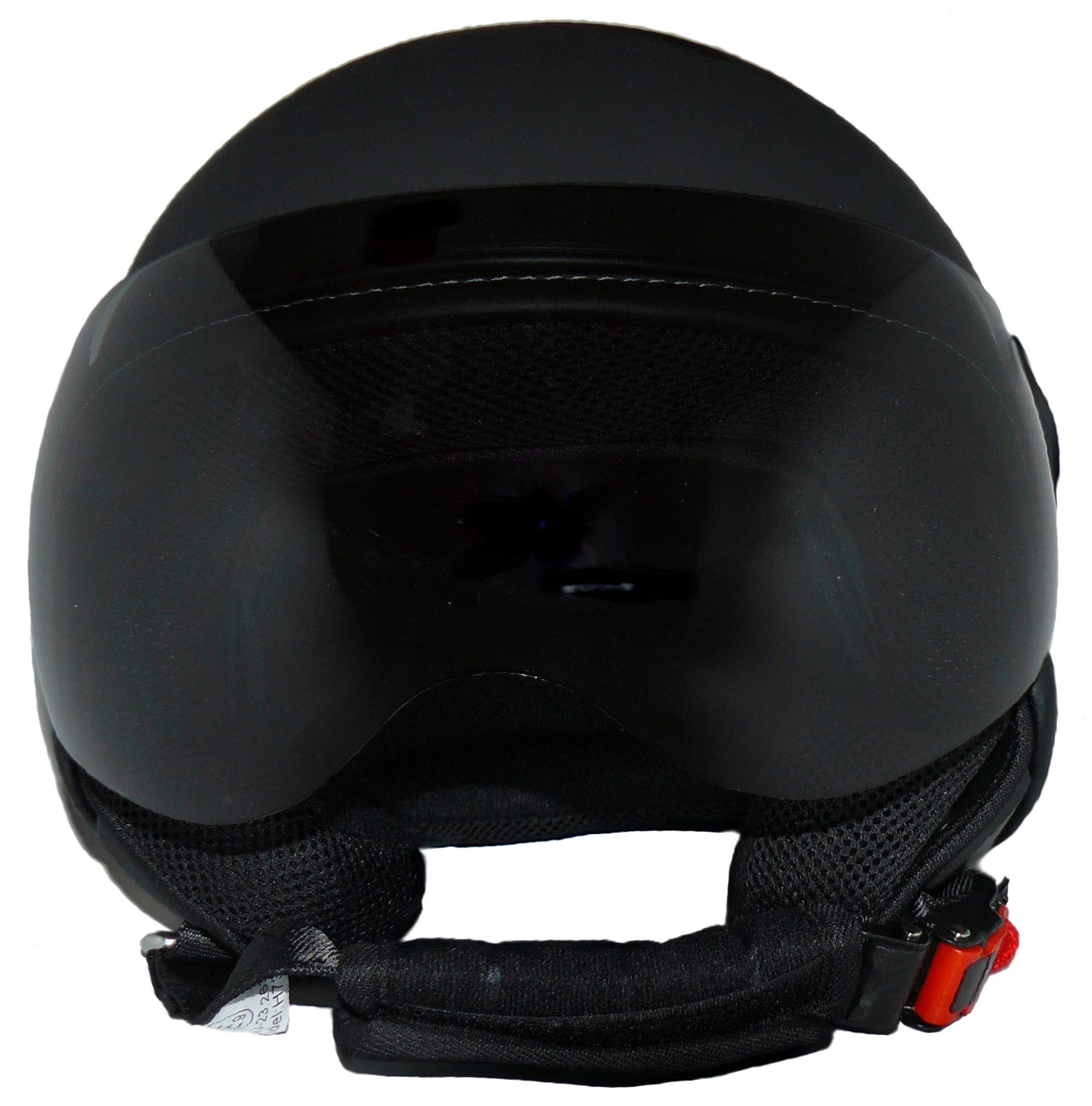 protectWEAR H730-rt-m Jethelm voor heren met lang vizier H730 RT M, rood, M EU