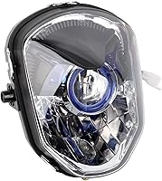 Vista 1 de mokuo Conjunto de Faros de Halógeno 12V 35W para Motocicleta 4000K Compatible con Honda Grom Msx 125 SF 2013-2016