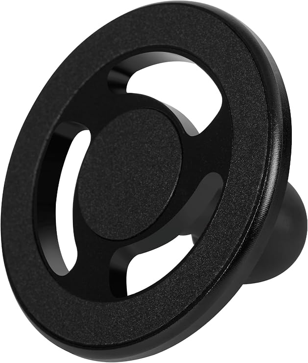 Nilkatss 2pcs 20mm Extension Connector with 0.787 inch Ball Mount Arm and Magnetic Dash Mount